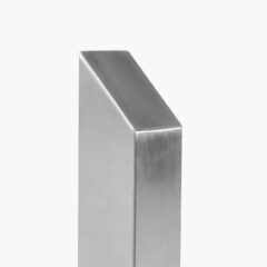Stainless Steel Square Mitered Top Bollard